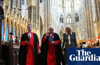 Queen Camilla unveils basis stone for £13m Westminster Abbey vestry | Queen Camilla