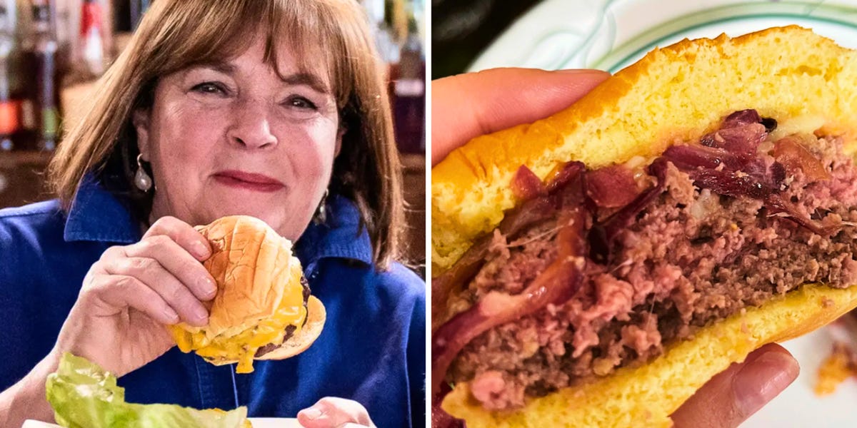 Overview: Ina Garten’s Caramelized Onion Cheeseburgers
