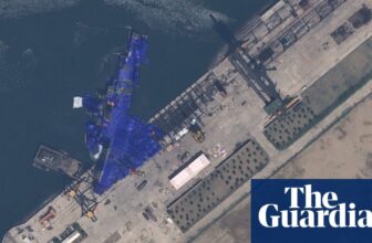 Satellite tv for pc photos reveal injury to North Korea warship after ‘felony’ launch accident | North Korea
