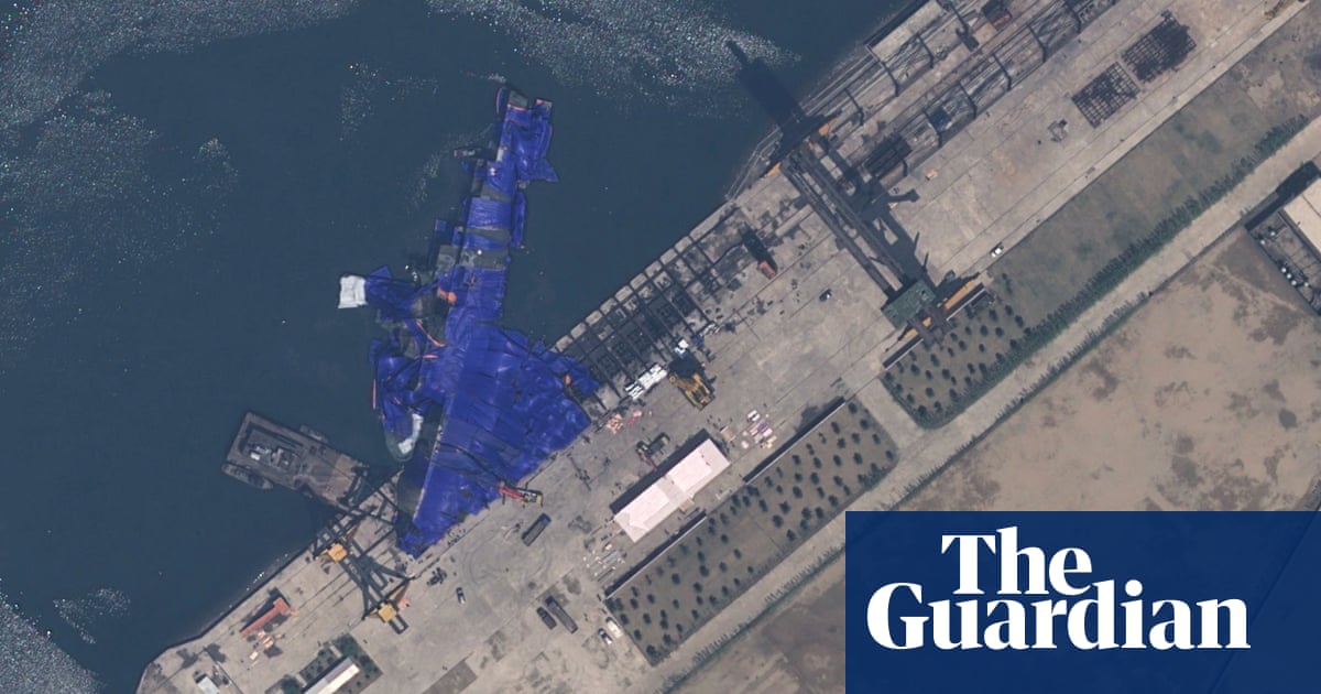 Satellite tv for pc photos reveal injury to North Korea warship after ‘felony’ launch accident | North Korea Satellite tv for pc photos reveal injury to North Korea warship after ‘felony’ launch accident | North Korea