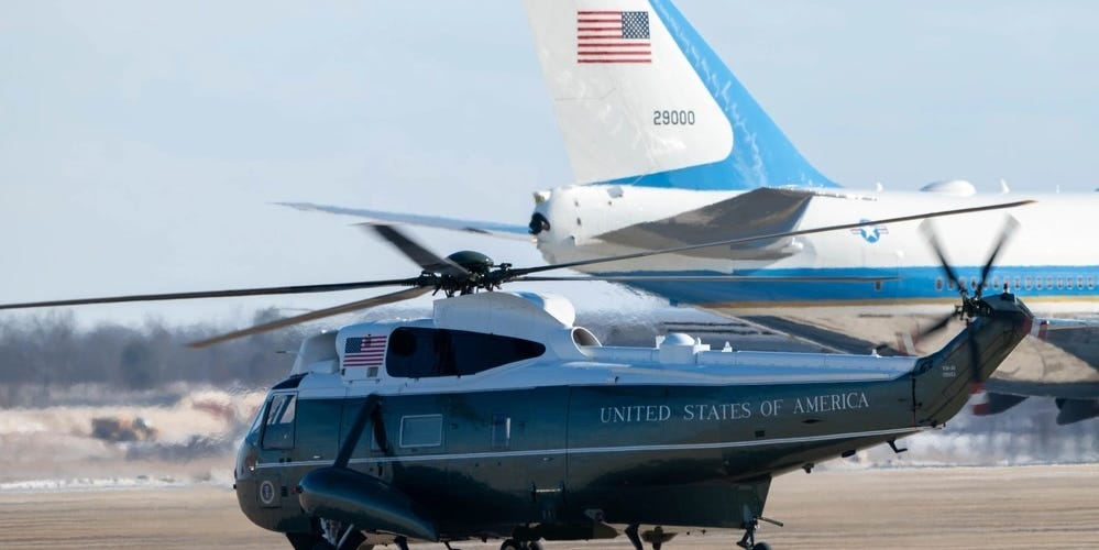 See US Plane in Presidential Fleet Used As Air Drive One, Marine One See US Plane in Presidential Fleet Used As Air Drive One, Marine One