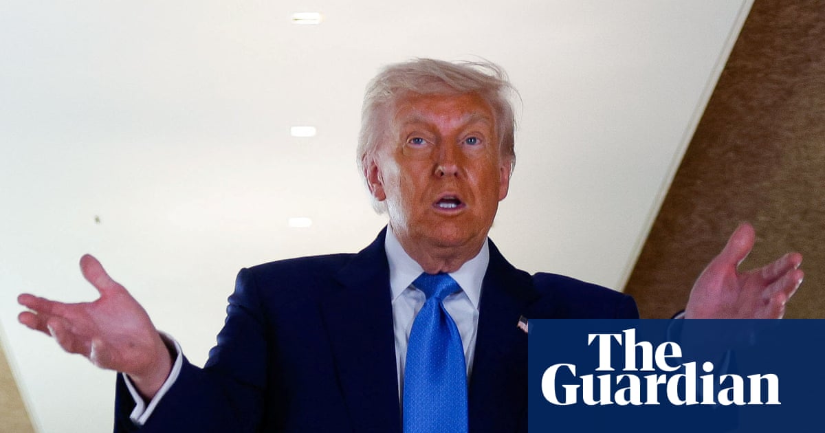 Trump accuses former FBI director of calling for his killing by way of coded image | Donald Trump Trump accuses former FBI director of calling for his killing by way of coded image | Donald Trump