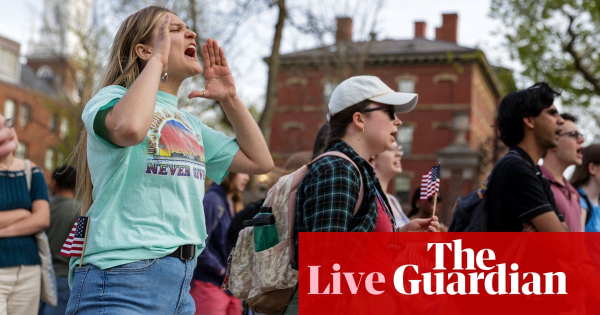 Trump officers halt billions in contemporary Harvard grants except college bows to calls for – reside | Trump administration Trump officers halt billions in contemporary Harvard grants except college bows to calls for – reside | Trump administration