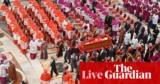 Catholic trustworthy pay their respects to Pope Francis as mendacity in state begins – reside | Pope Francis