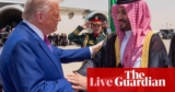 Donald Trump lands in Saudi Arabia as Gulf go to to hunt financial offers begins – US politics stay | Donald Trump