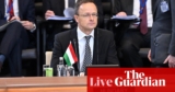 EU sanctions coverage ‘failed’ to make affect on Russia, says Hungarian minister – Europe dwell | World information