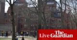 IRS may take away Harvard’s tax-exempt standing whereas DHS threatens to cease it enrolling international college students – US politics dwell | US information