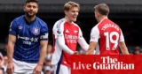 Ipswich v Arsenal: Premier League – stay | Premier League