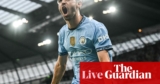 Manchester Metropolis v Bournemouth: Premier League – reside | Premier League