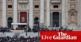 Pope Francis funeral: world leaders to hitch hundreds of mourners for ceremony – newest updates | Pope Francis