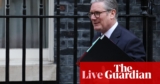 Starmer ‘ruling nothing out’ on Trump tariffs however performs down commerce conflict fears – UK politics stay | Politics