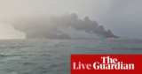 Thirty-two casualties introduced ashore and vessels ablaze after collision in North Sea – reside | UK information