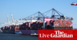 UK and EU inventory markets stoop as Trump’s tariffs, together with 104% on China, take impact – enterprise stay | Trump tariffs