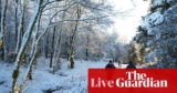 UK climate dwell: nation braces for snow and freezing rain as temperatures fall | UK climate
