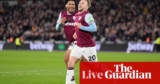West Ham United v Leicester Metropolis: Premier League – dwell | Premier League